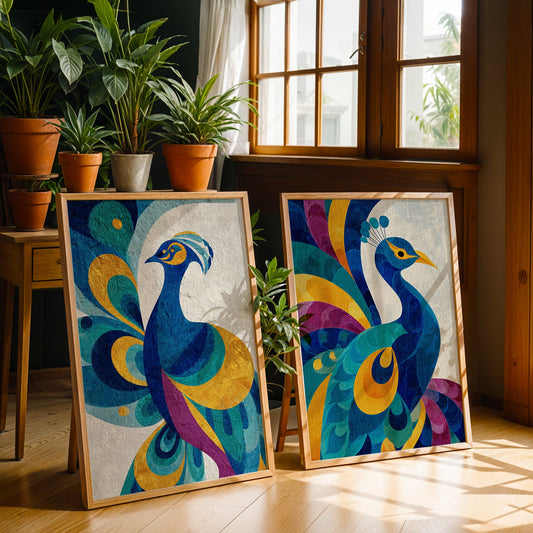 Heritage Indian Painting in a Lifestyle Setting