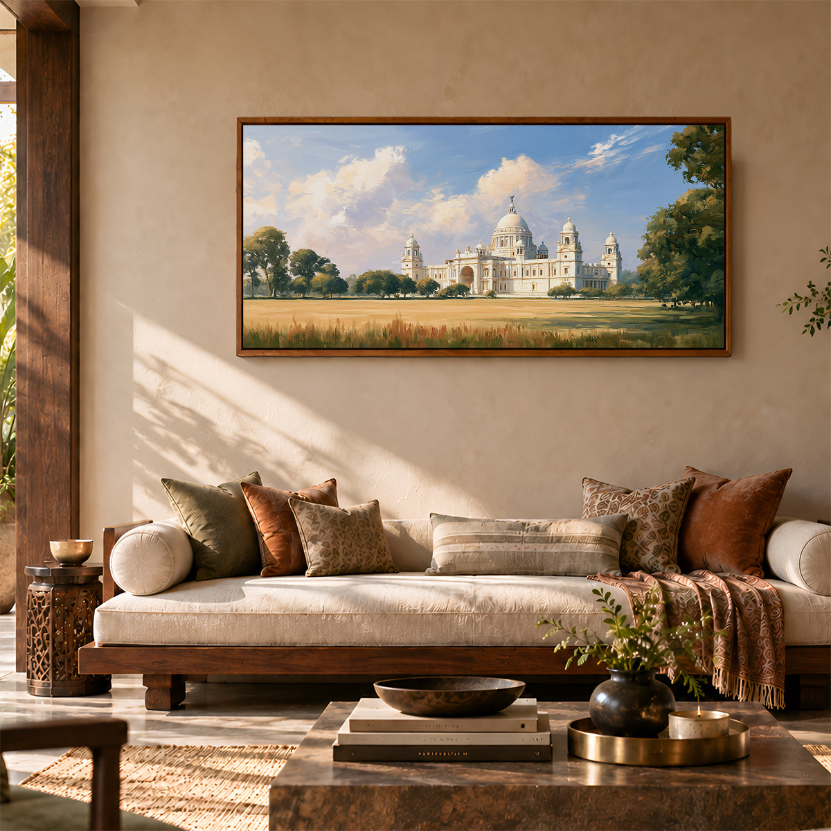 Indian Artwork in a Lifestyle Setting