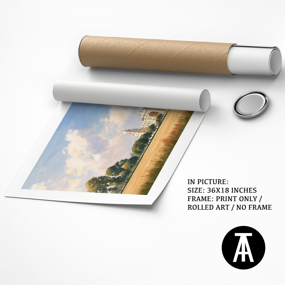 Artwork as Print Only or Rolled Art