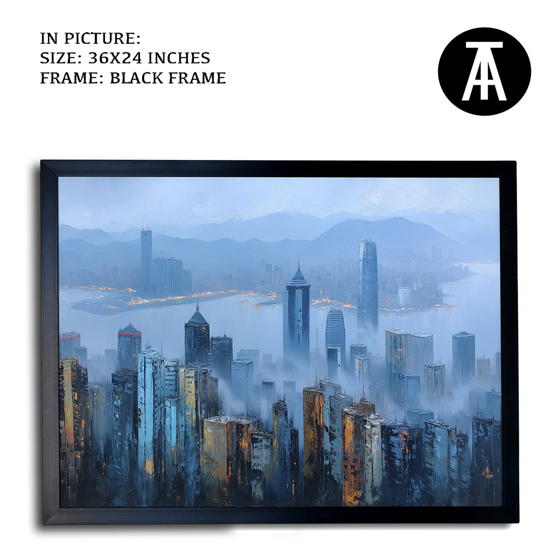 Artwork in Black Frame