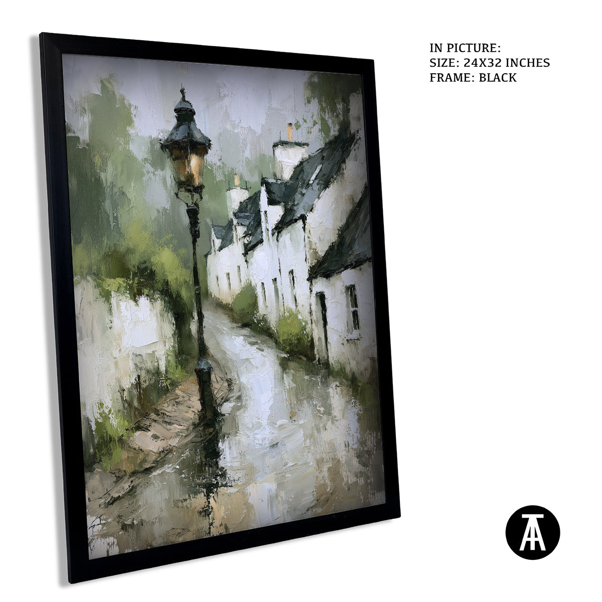 Artwork in Black Frame