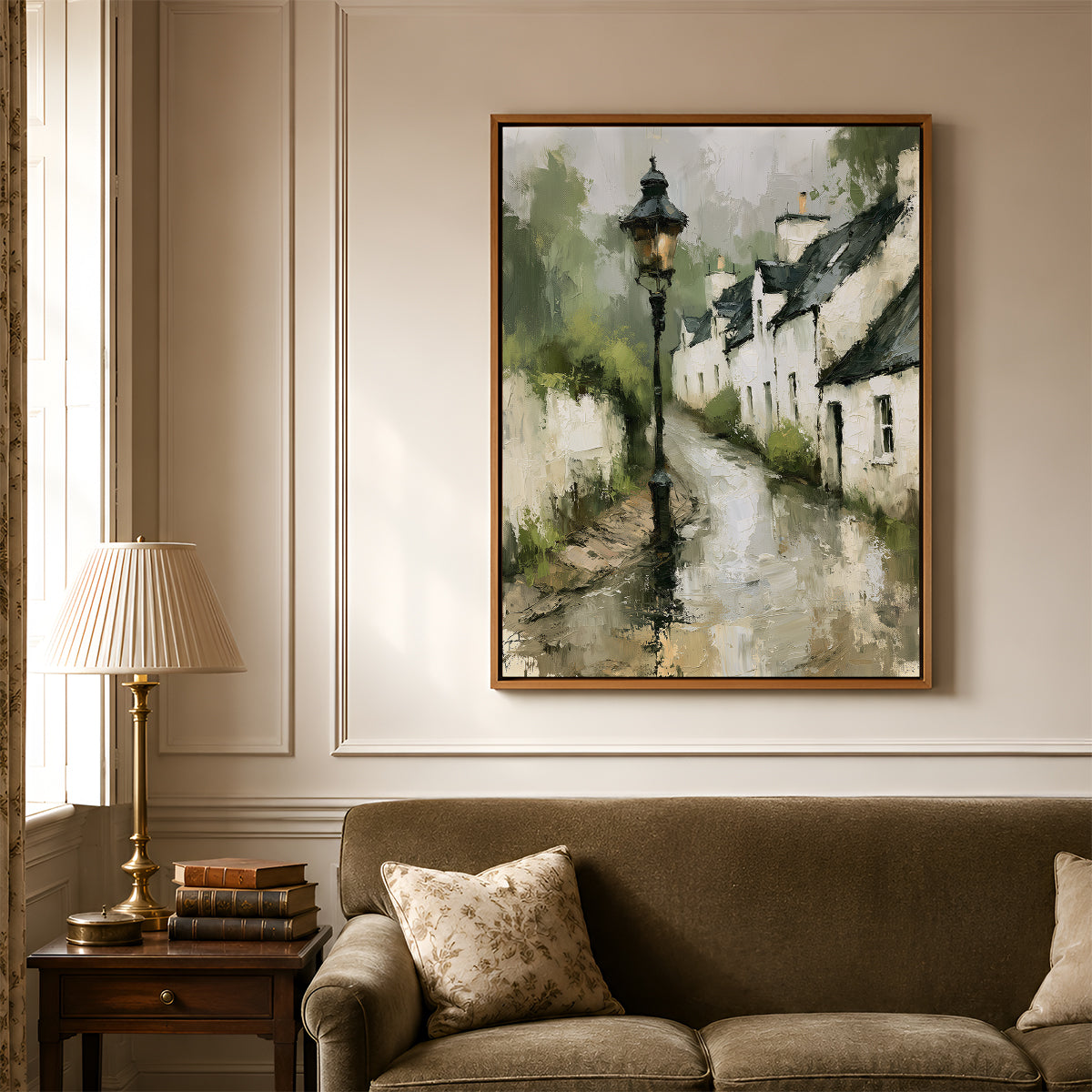 Painting in a Lifestyle Setting