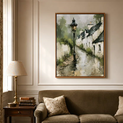 Painting in a Lifestyle Setting