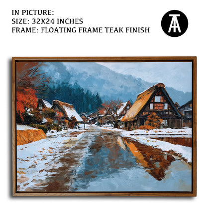 Artwork in Floating Frame