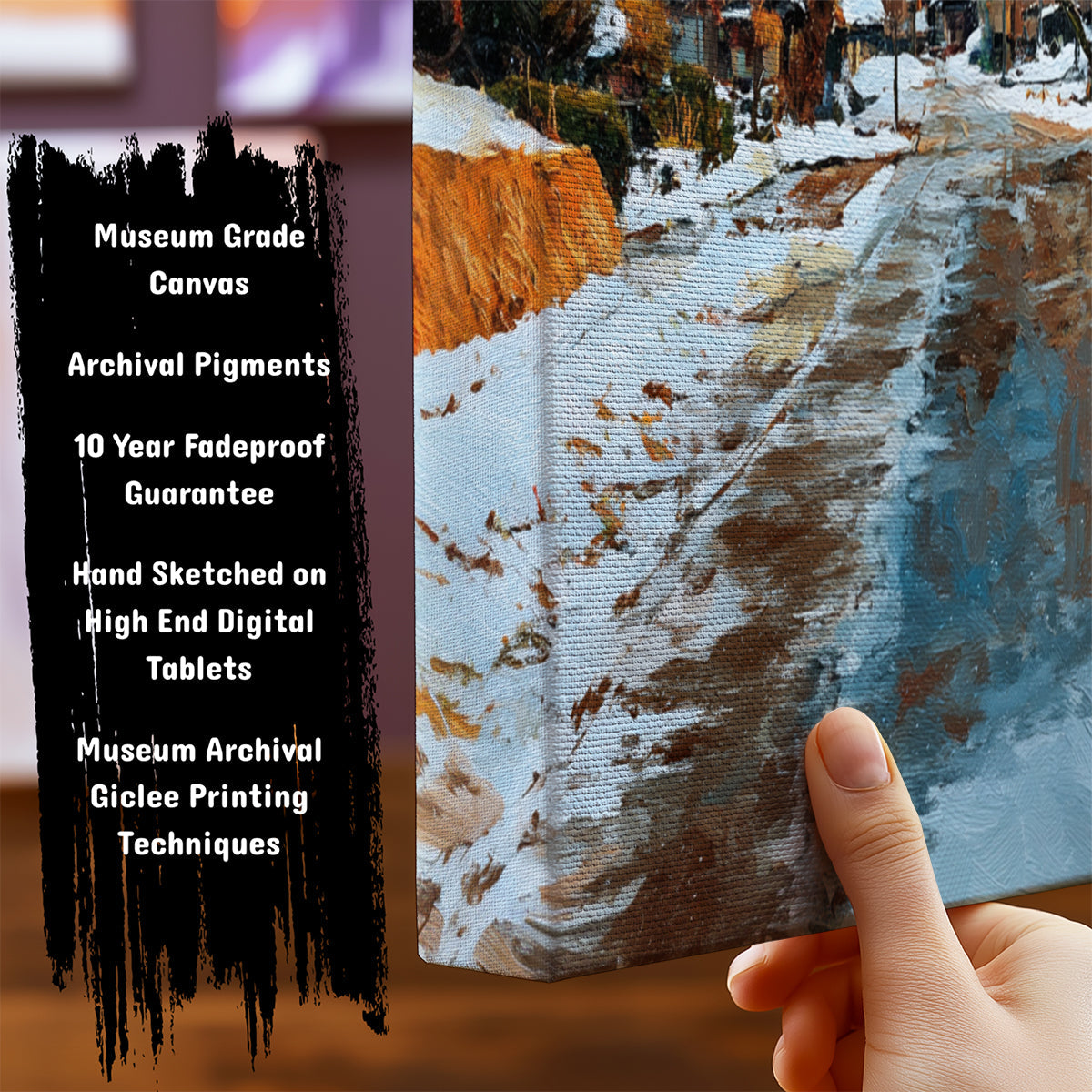 Information about Japanese Canvas Art Print