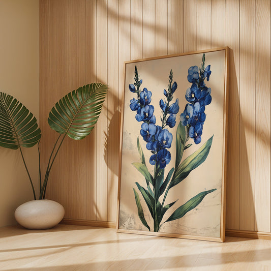 Floral Painting in a Lifestyle Setting