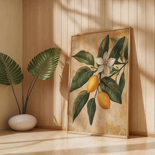 Floral Painting in a Lifestyle Setting