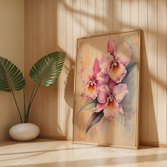 Floral Painting in a Lifestyle Setting