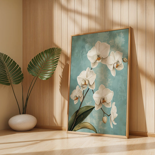 Floral Painting in a Lifestyle Setting