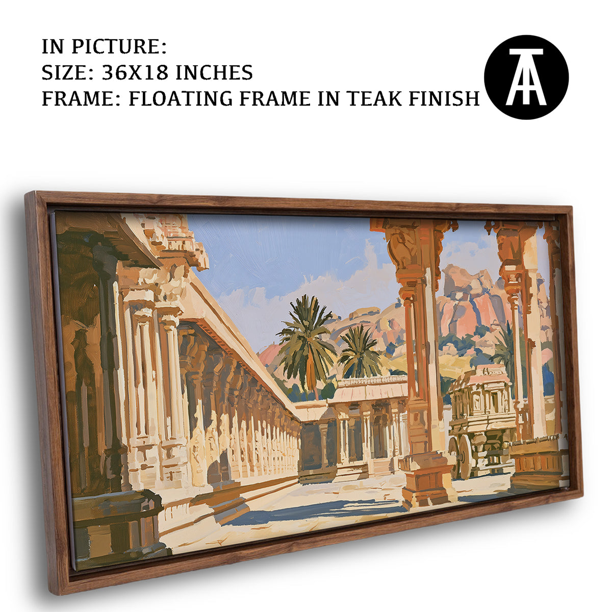 Artwork in Floating Frame
