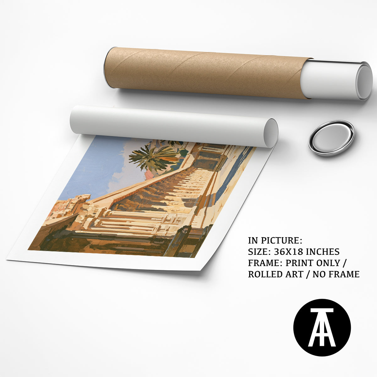 Artwork as Print Only or Rolled Art