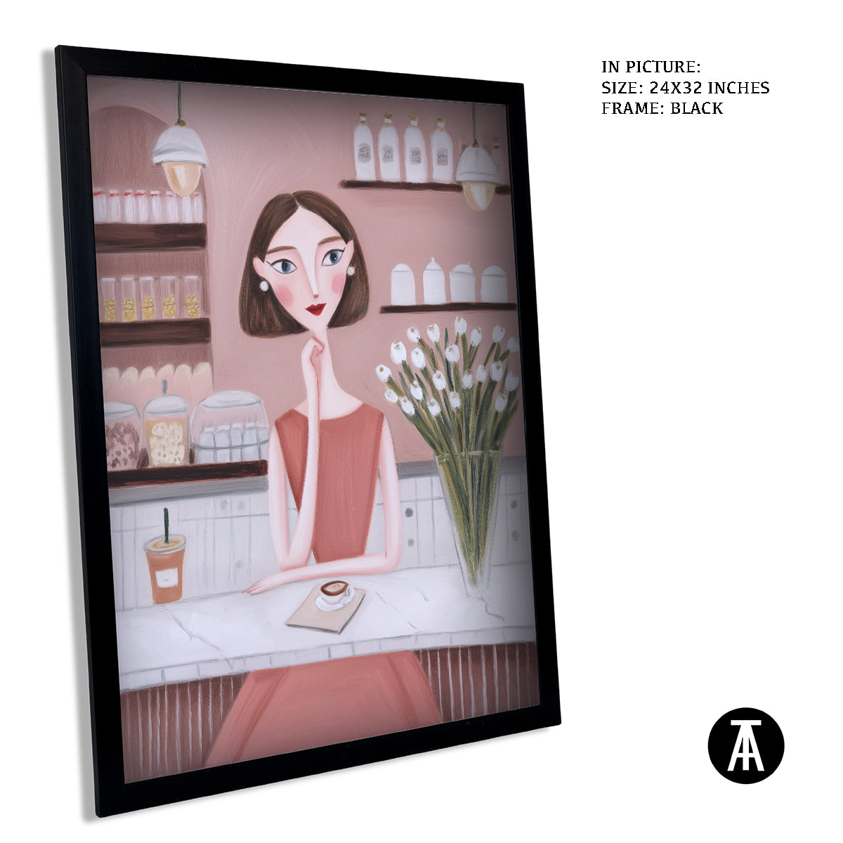 Artwork in Black Frame