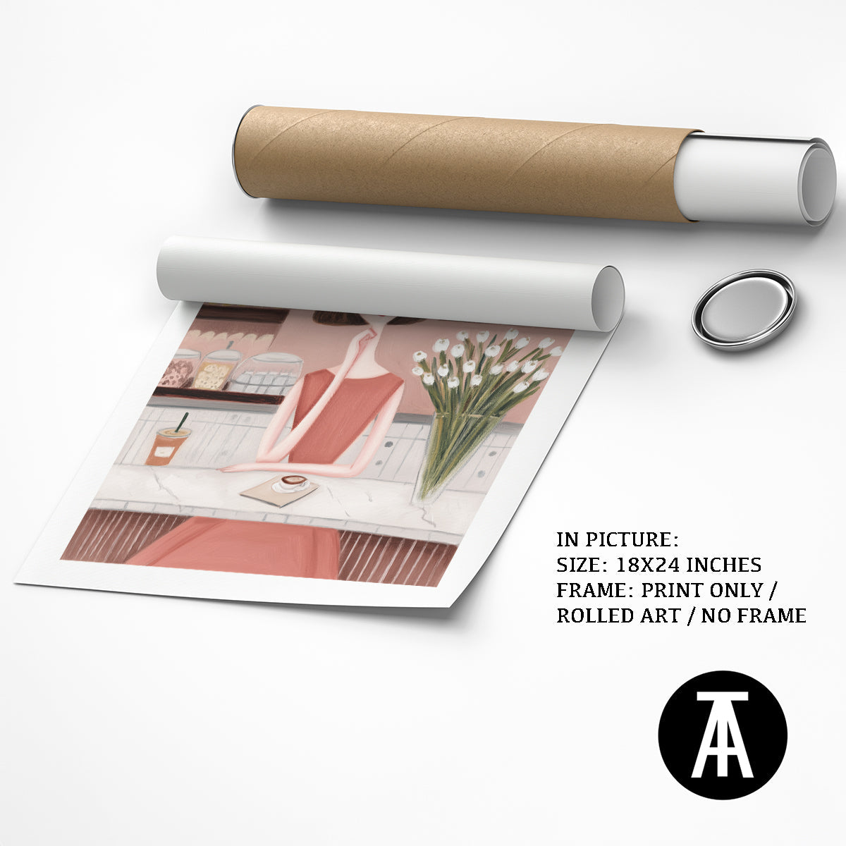 Artwork as Print Only or Rolled Art