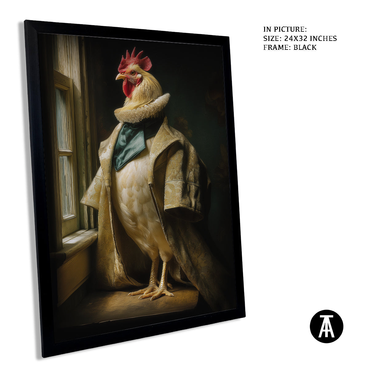 Artwork in Black Frame