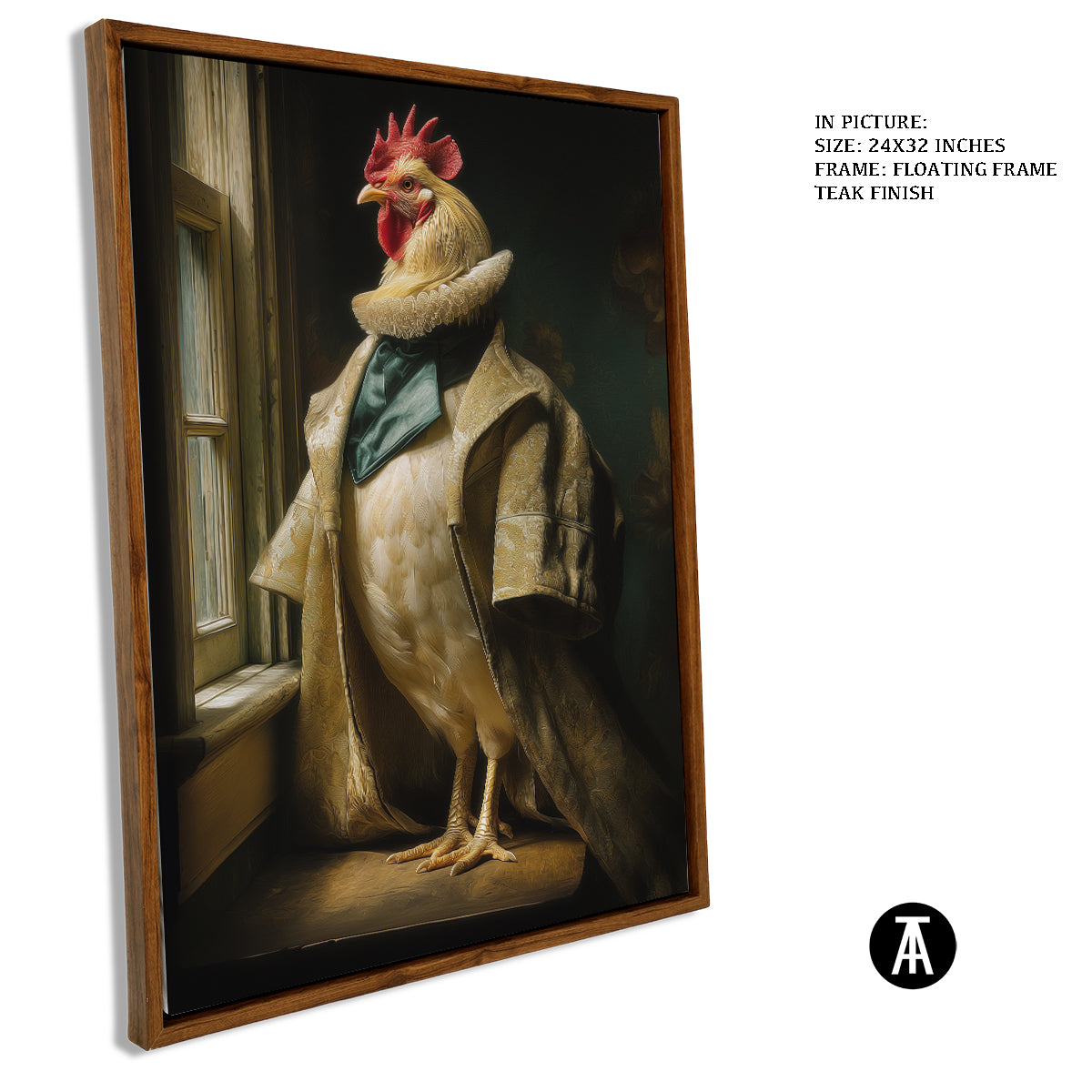 Artwork in Floating Frame