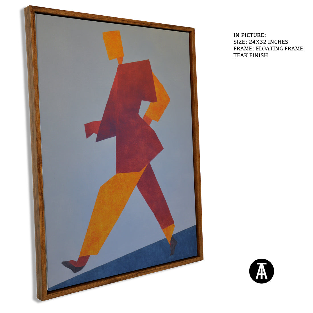 Artwork in Floating Frame