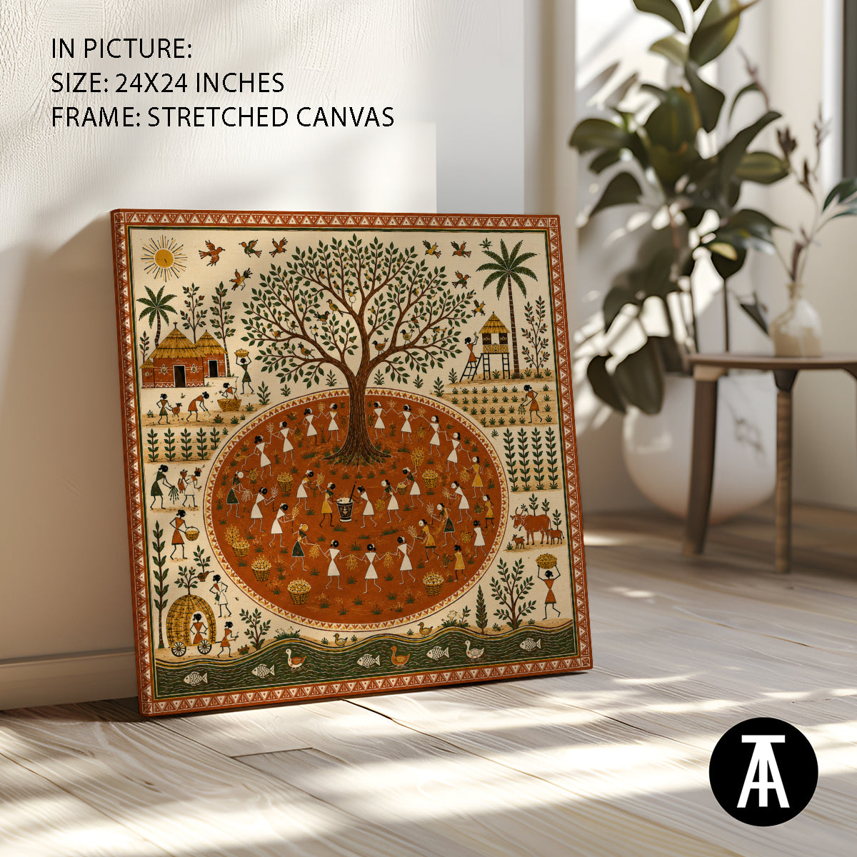 Artwork as Stretched Canvas