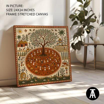 Artwork as Stretched Canvas