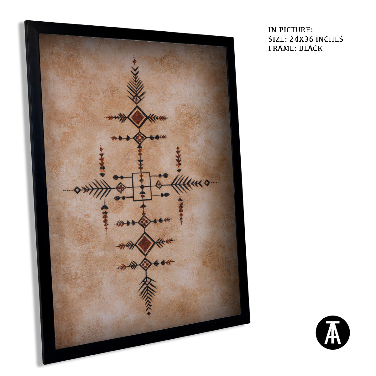 Artwork in Black Frame