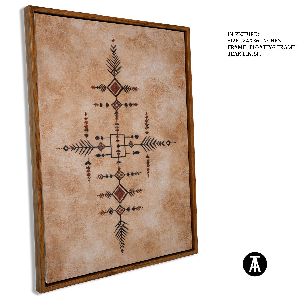 Artwork in Floating Frame