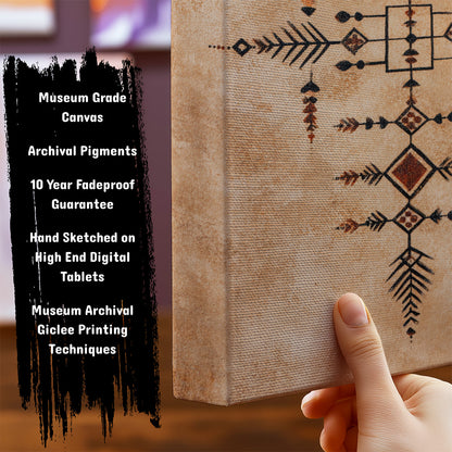 Information about Indian Art Canvas Art Print