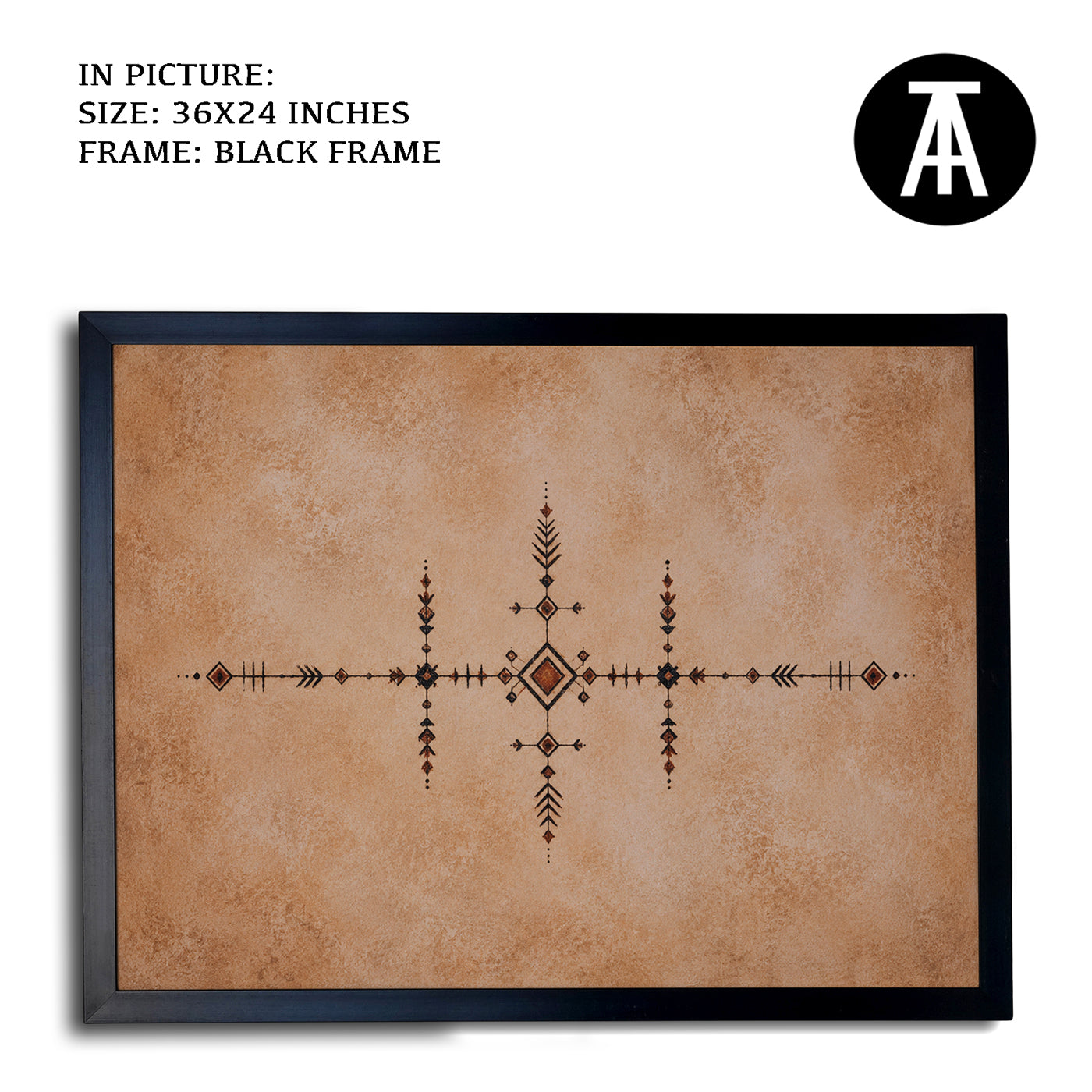 Artwork in Black Frame