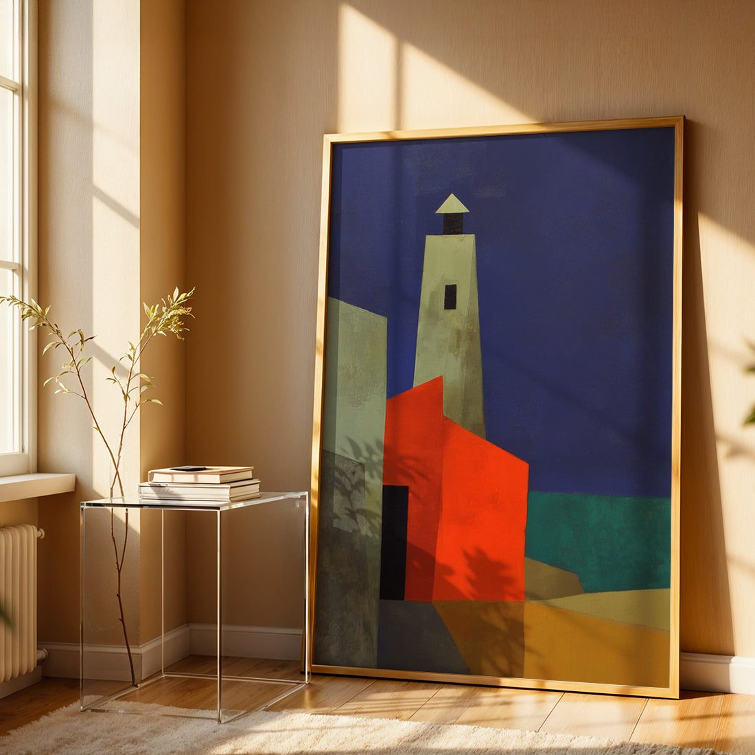 Painting in a Lifestyle Setting