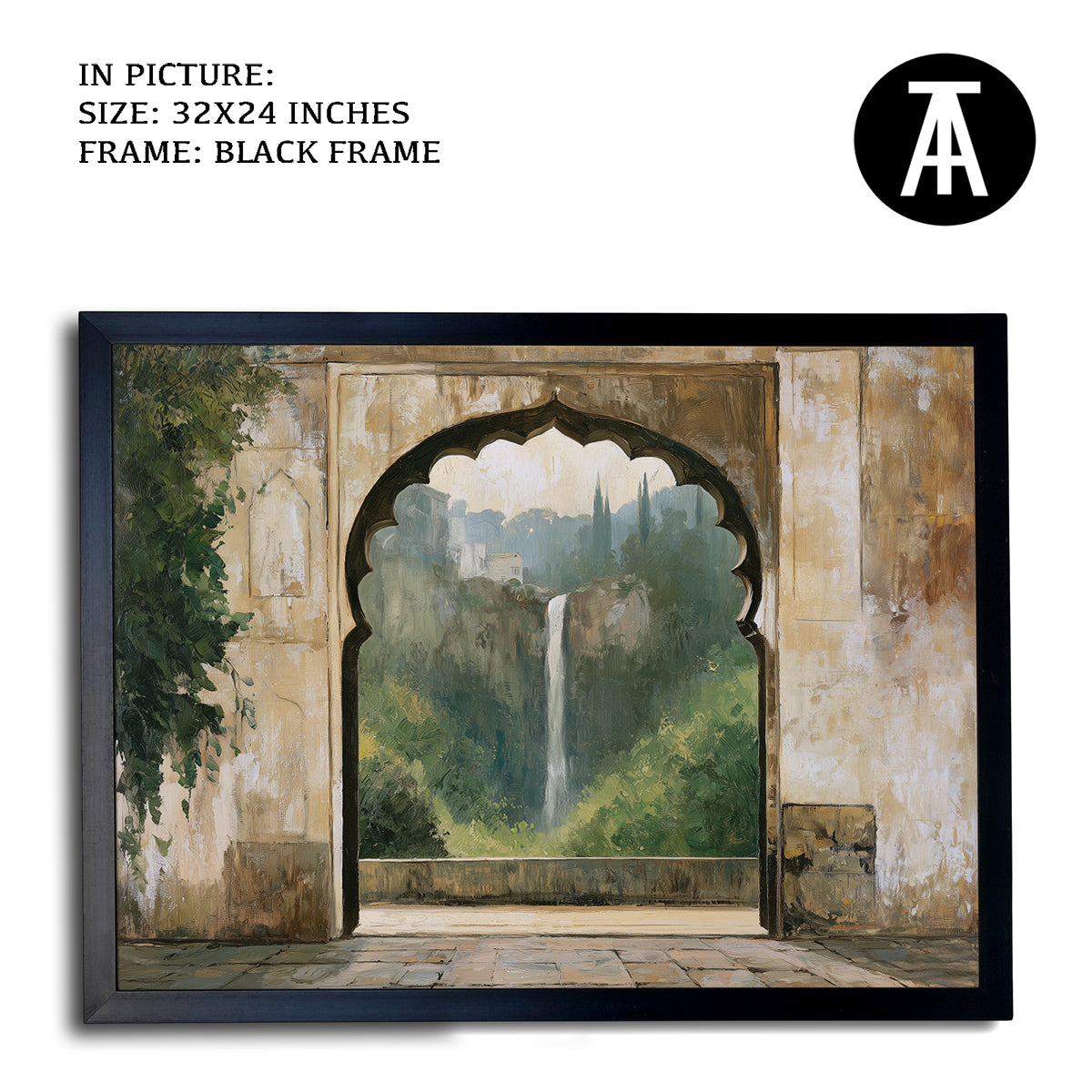 Artwork in Black Frame