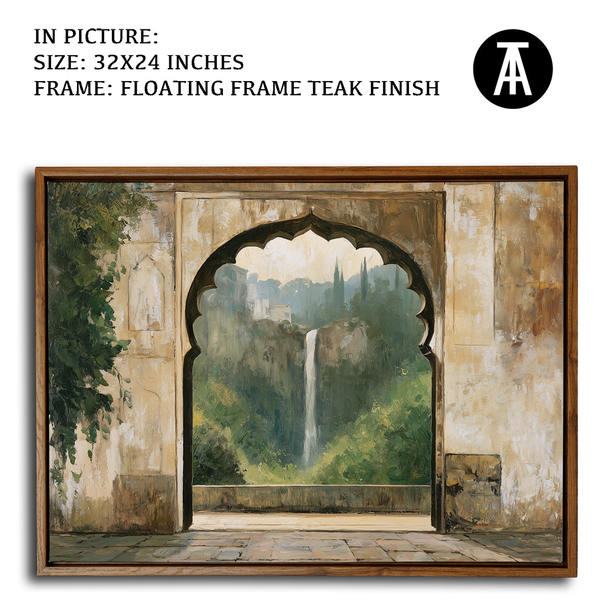 Artwork in Floating Frame