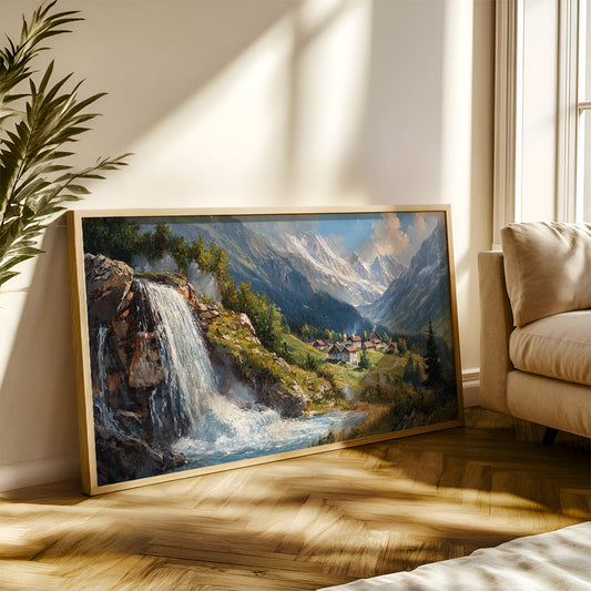 Indian Painting in a Lifestyle Setting