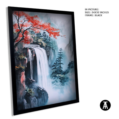 Artwork in Metal Earling Silver Frame