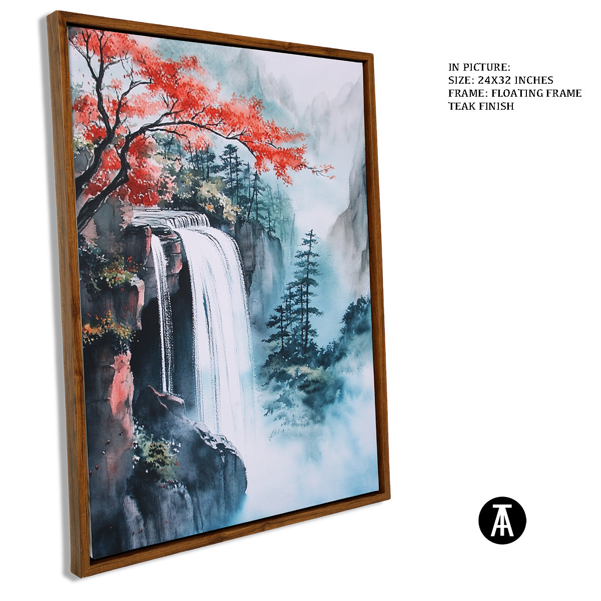 Artwork in Floating Frame