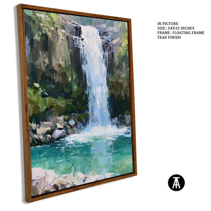 Artwork in Floating Frame