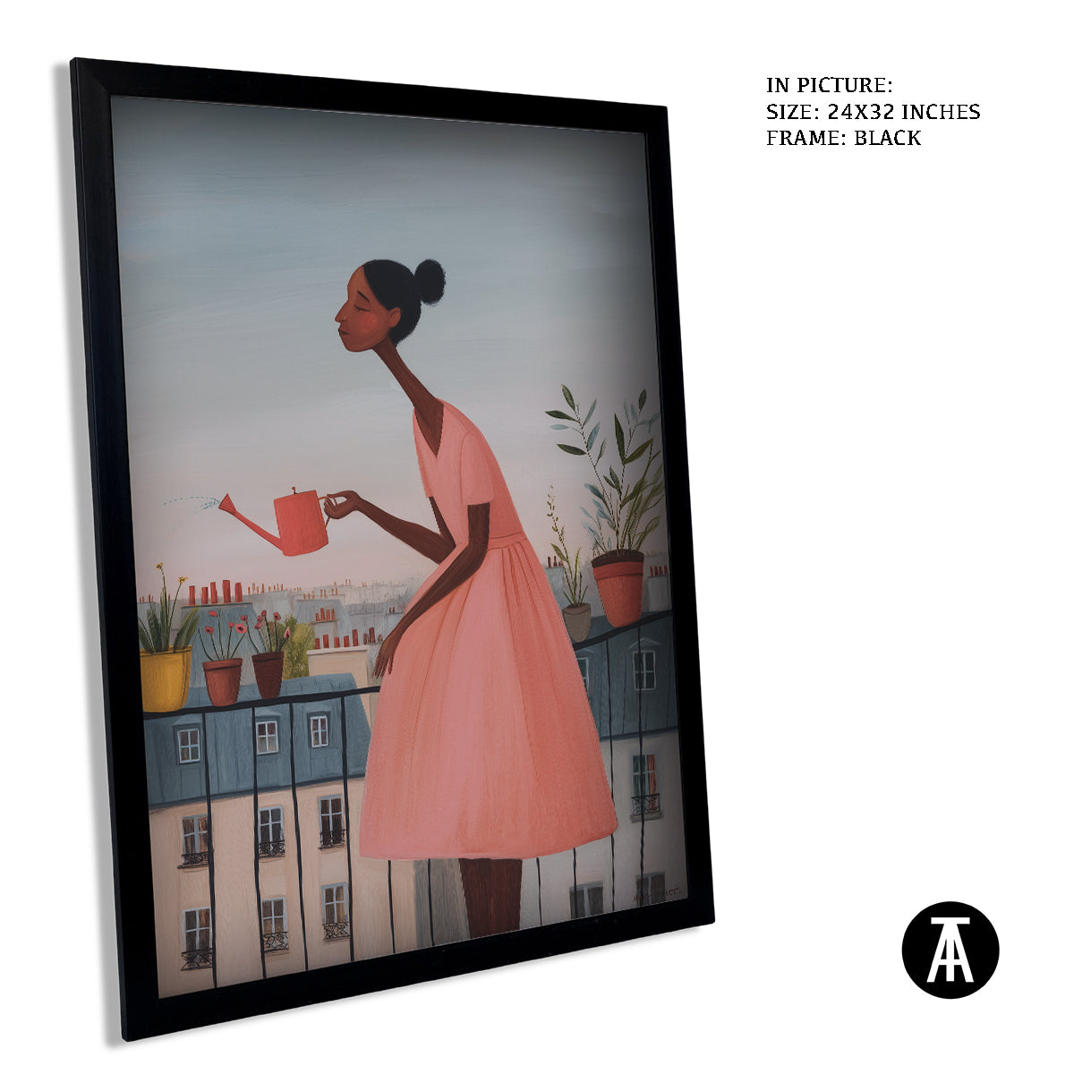 Artwork in Black Frame