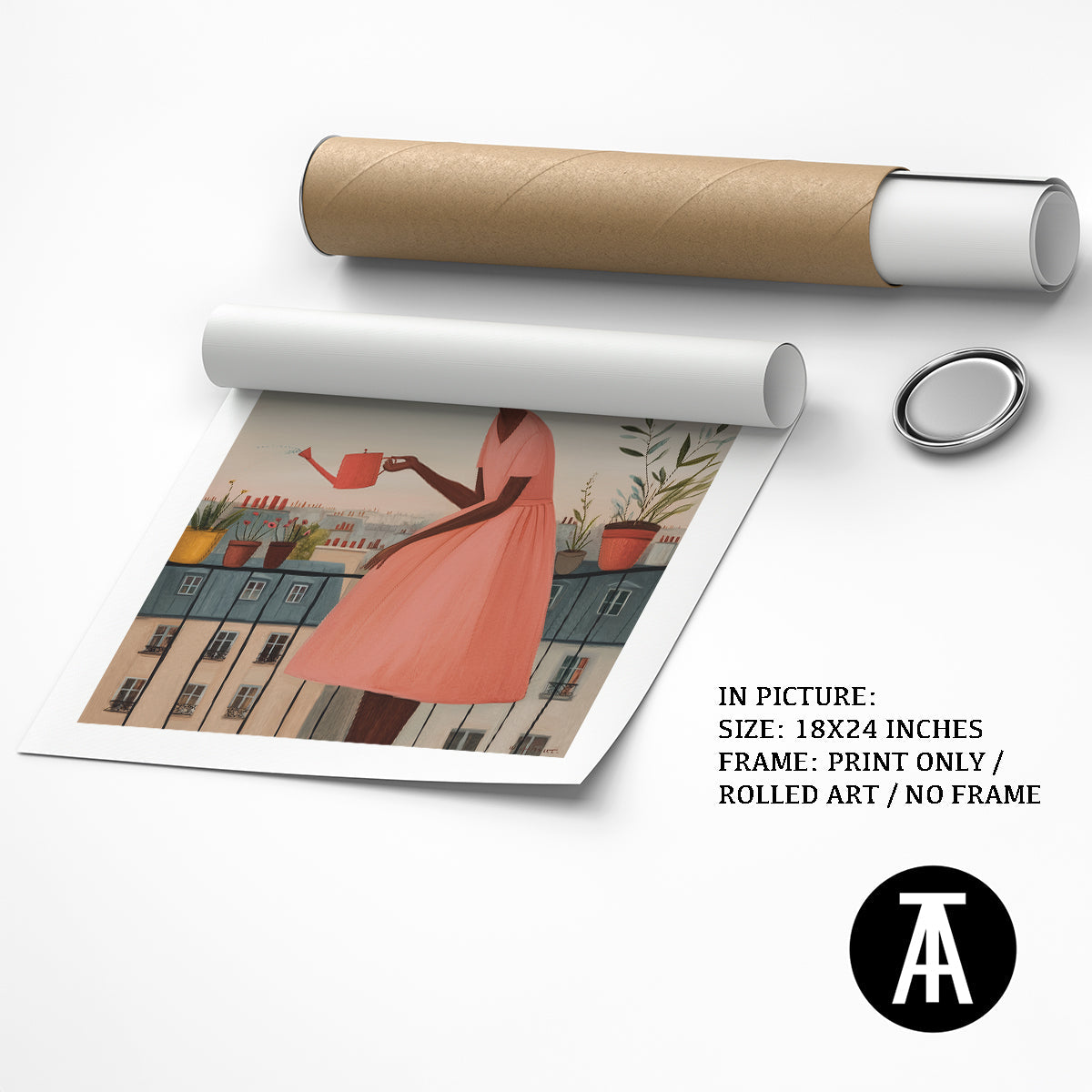 Artwork as Print Only or Rolled Art