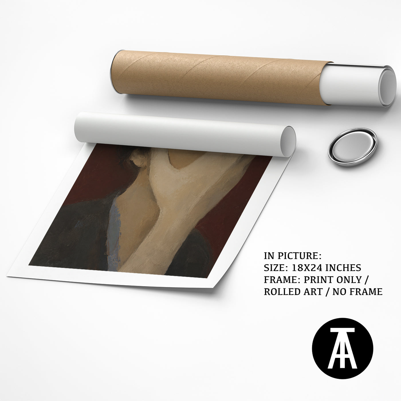 Artwork as Print Only or Rolled Art
