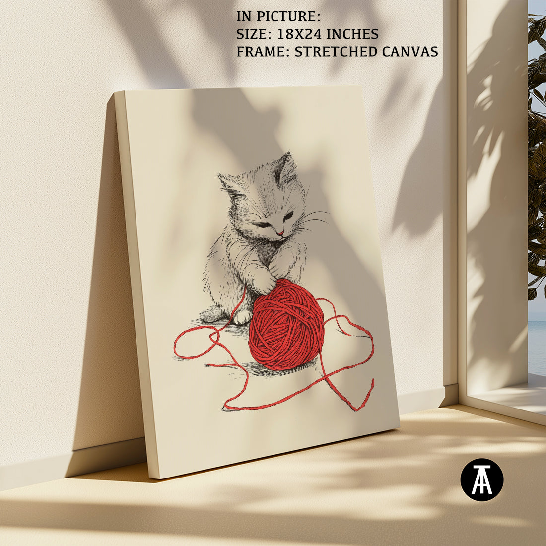 Sample Artwork in Stretched Canvas