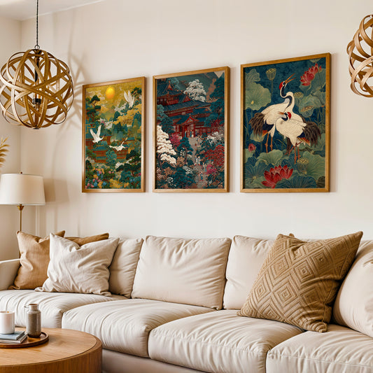Gallery Wall Set in Lifestyle Setting