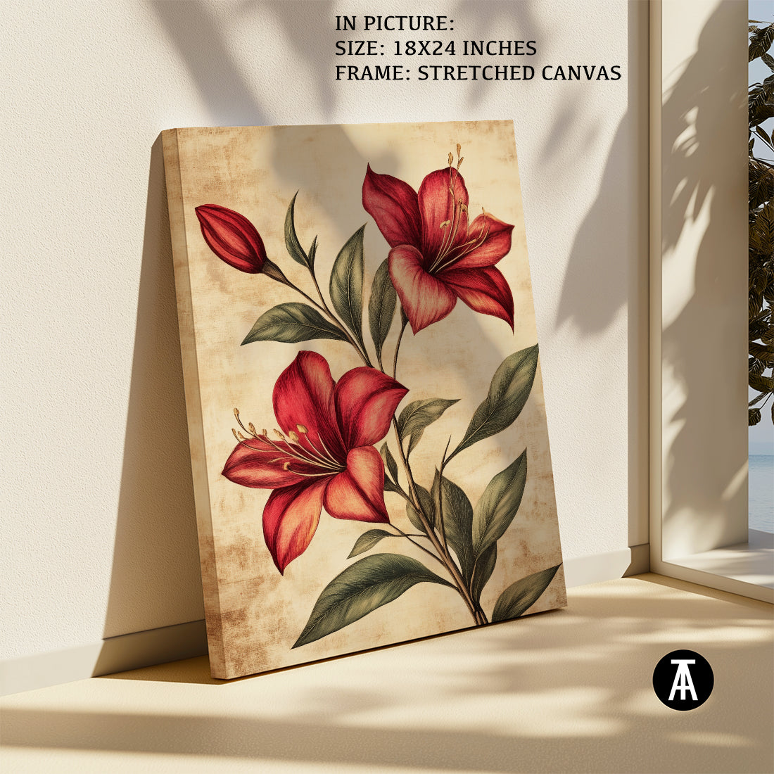 Sample Artwork in Stretched Canvas