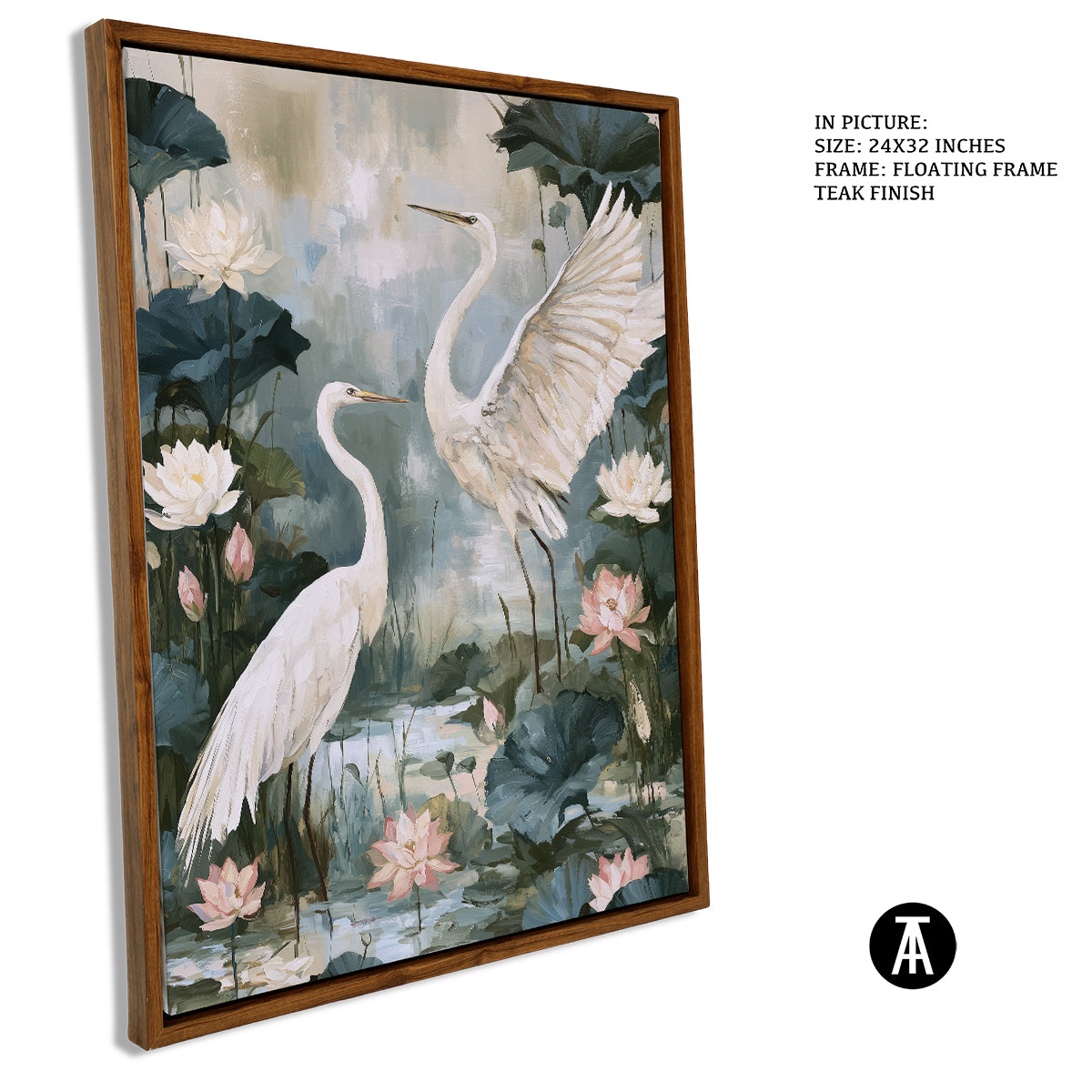 Artwork in Floating Frame