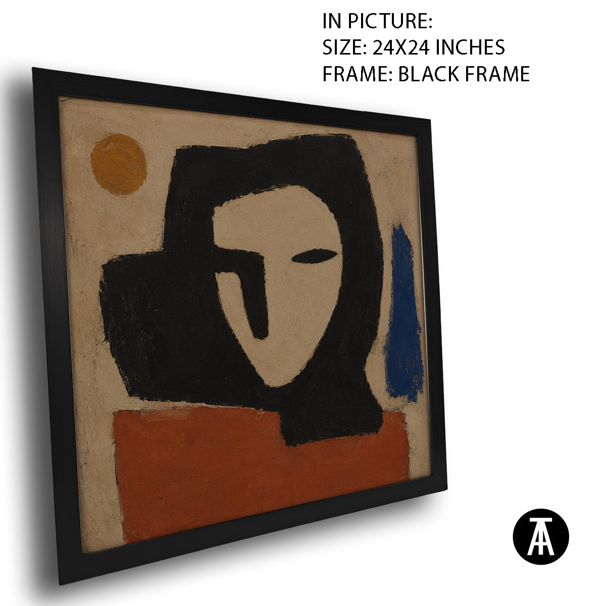 Artwork in Black Frame