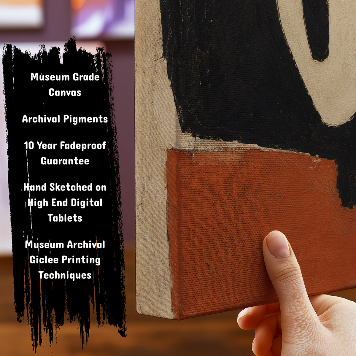 Information about Abstract Art Print