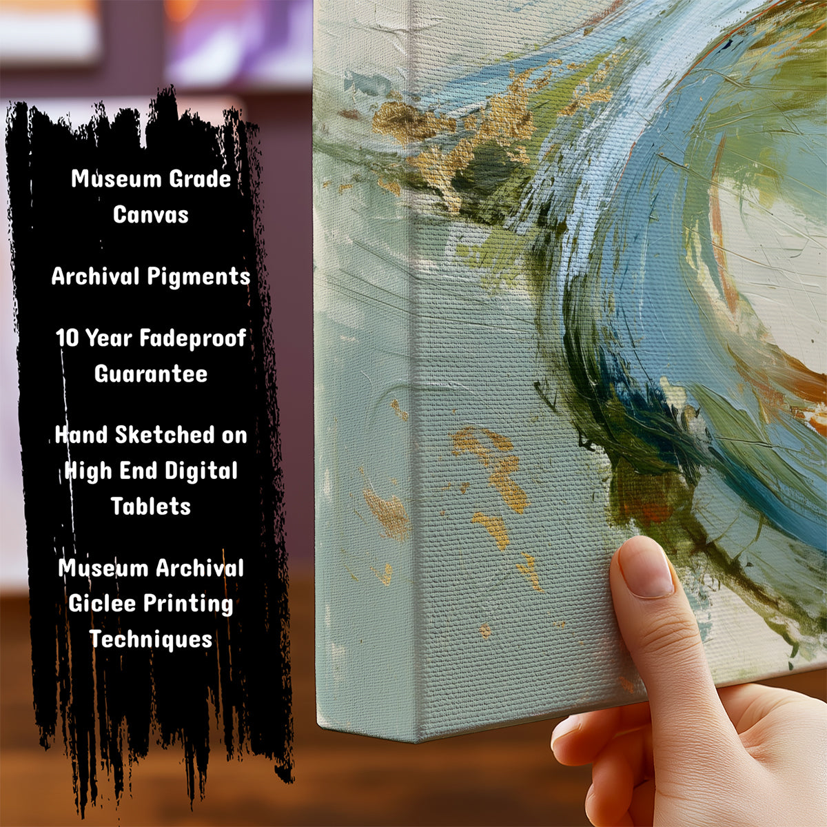 Information about Abstract Art Print