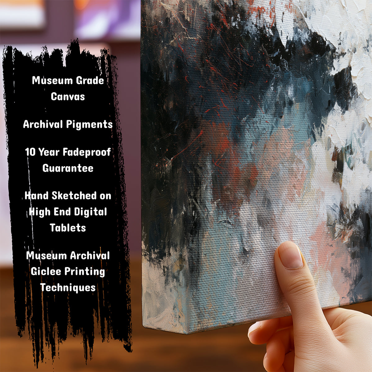 Information about Abstract Art Print