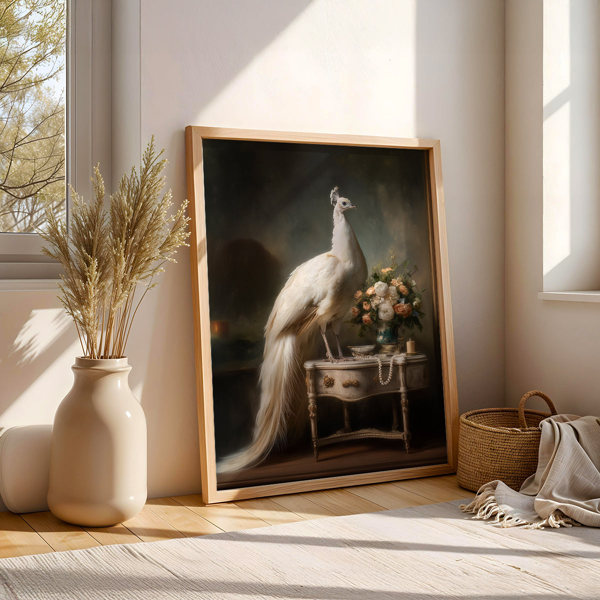 Painting in a Lifestyle Setting