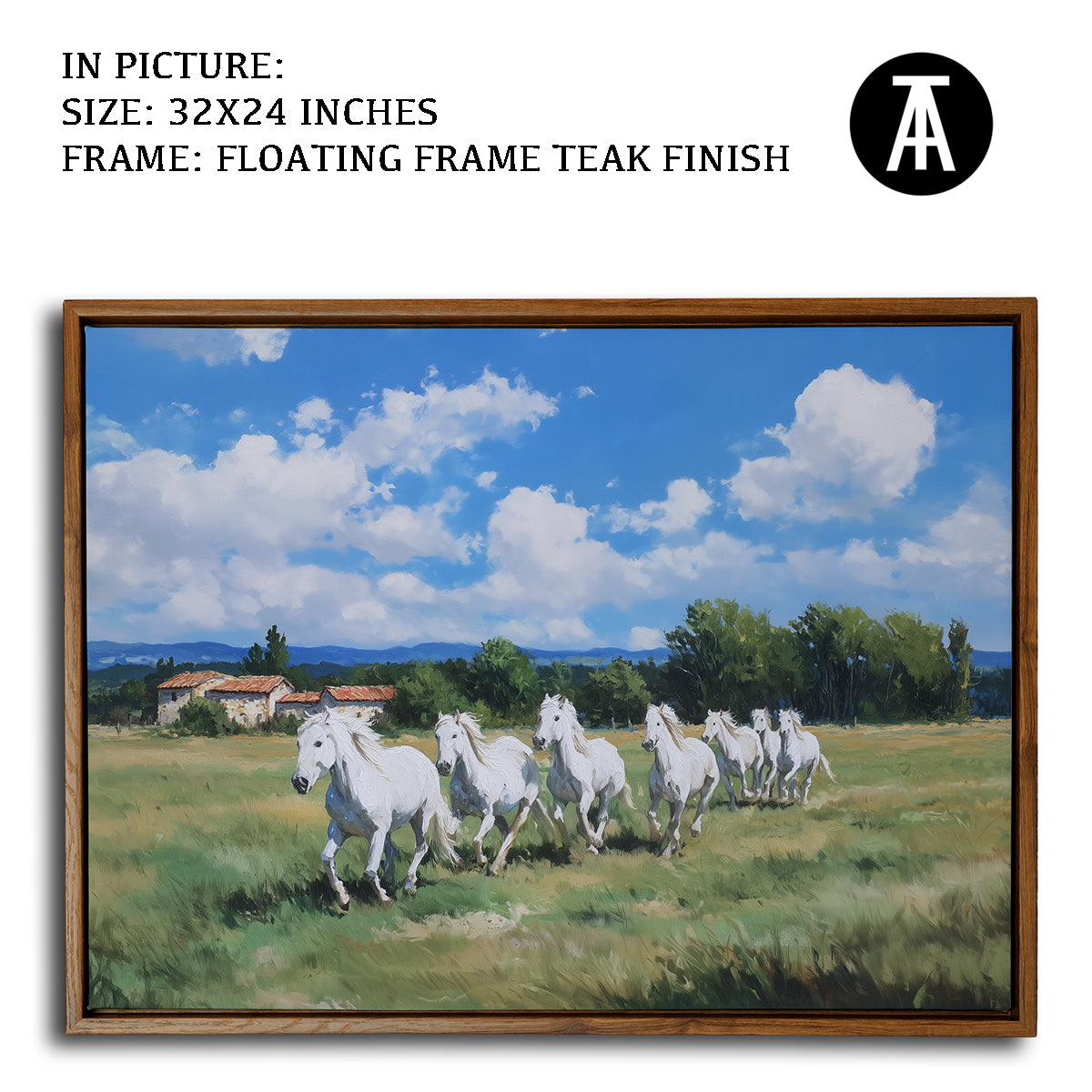 Artwork in Floating Frame