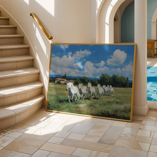 Vaastu Painting in a Lifestyle Setting