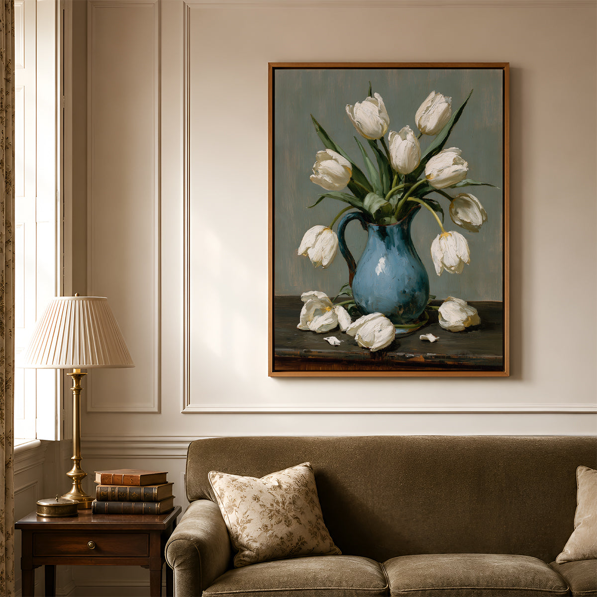 Painting in a Lifestyle Setting