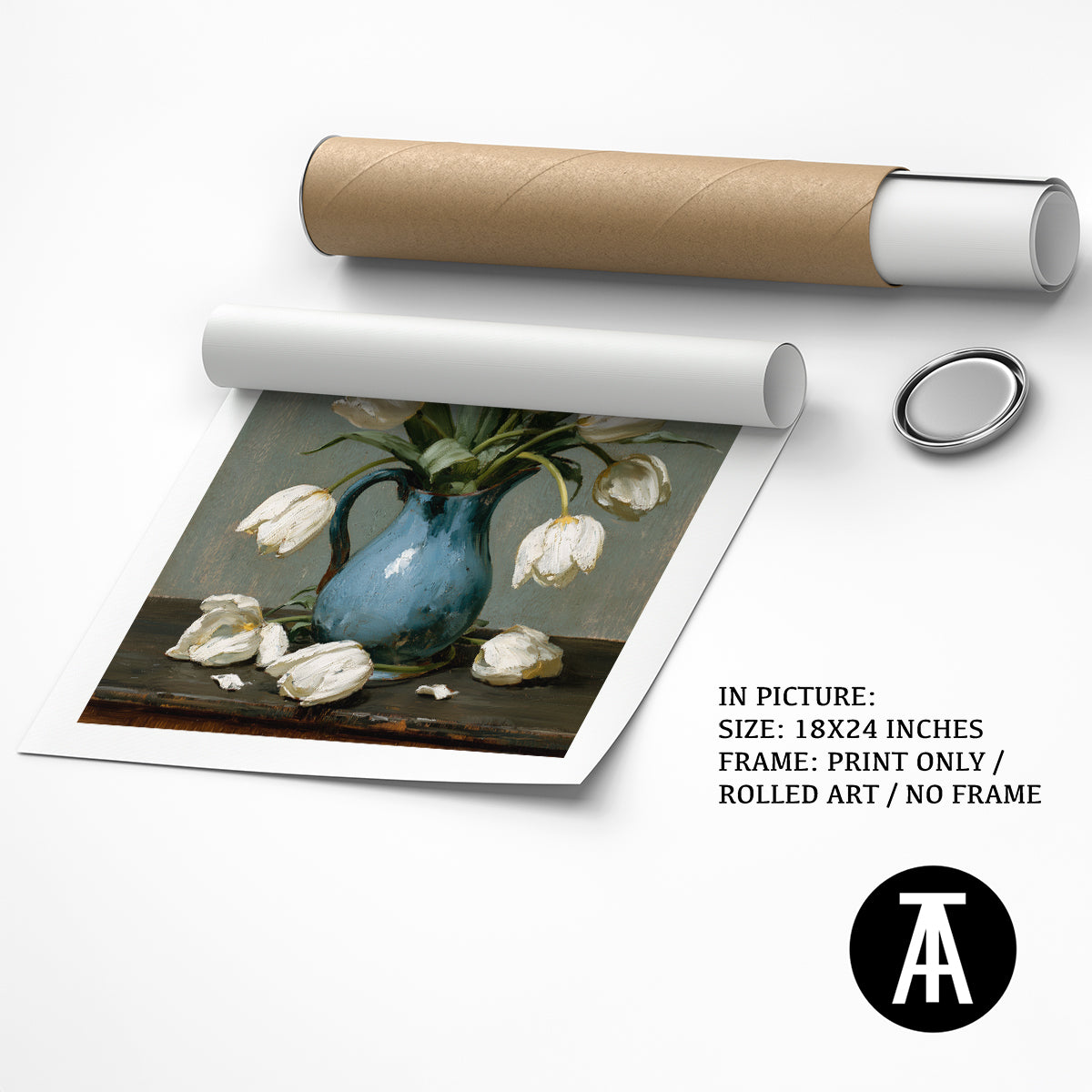 Artwork as Print Only or Rolled Art