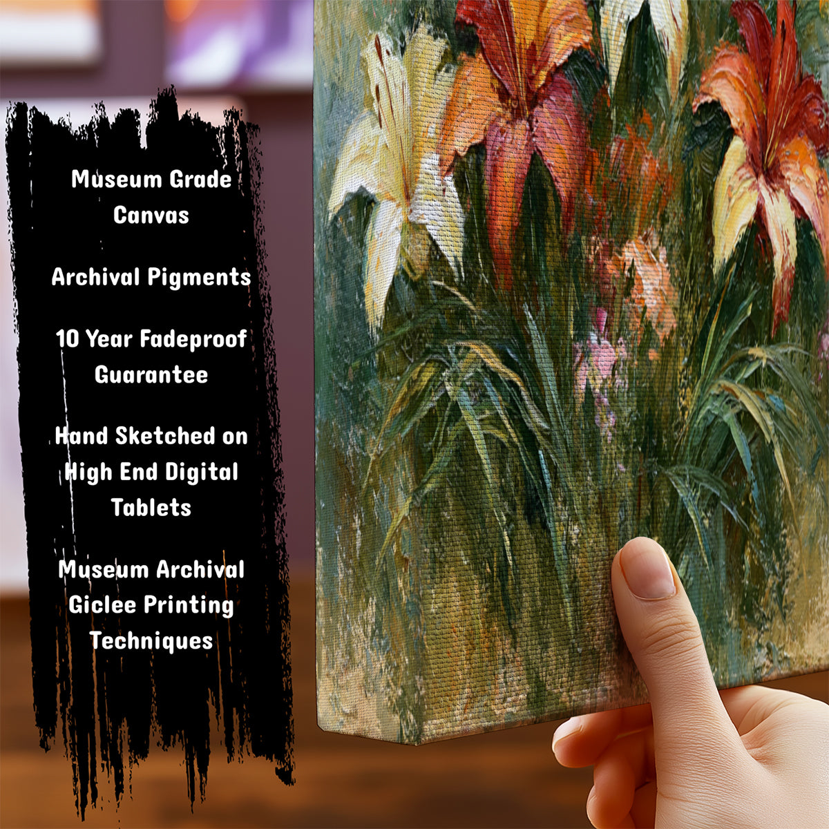 Wild Lilies - Vaastu Art